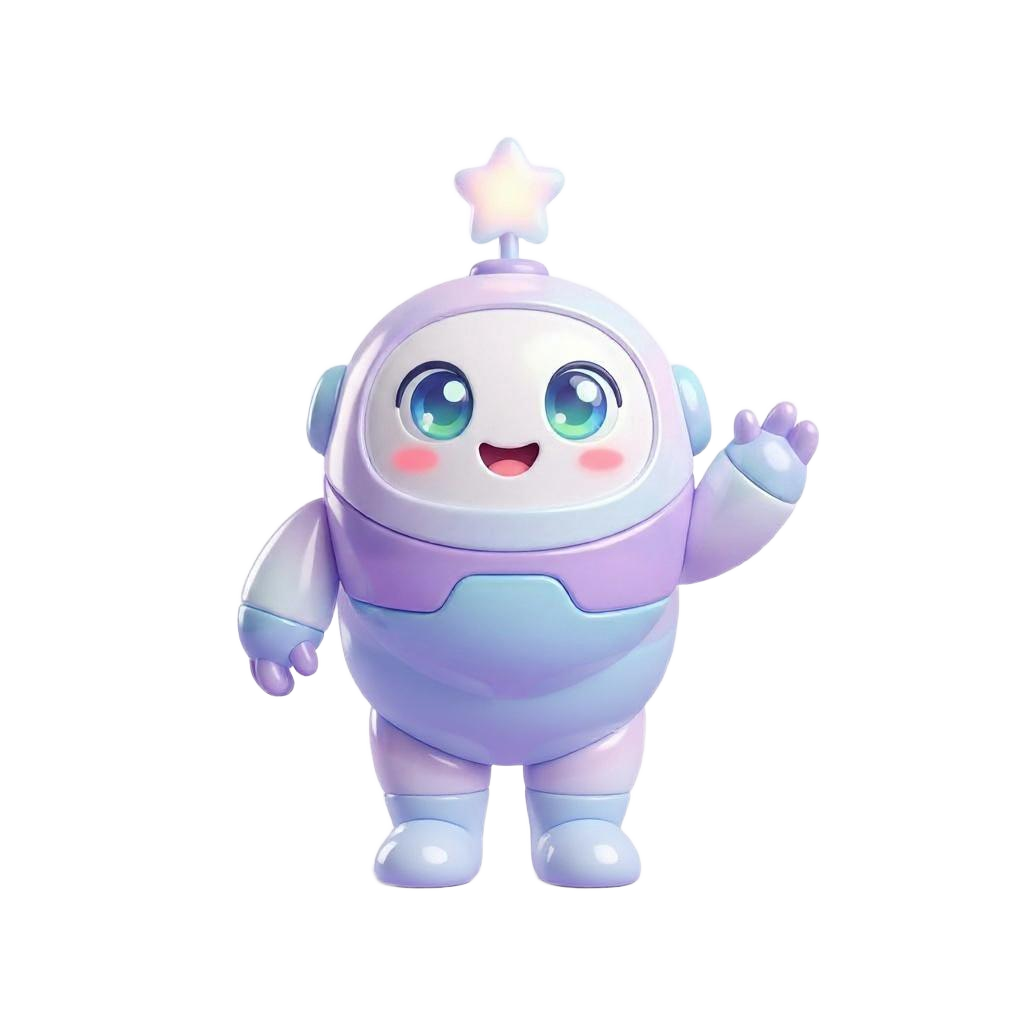 Junior Lab robot mascot